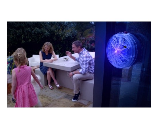 Solar Buzz Kill Εξολοθρευτής Κουνουπιών με Ηλιακό Panel Εσωτερικού και Εξωτερικού χώρου Ενοχλητικών Ζωυφίων και Εντόμων