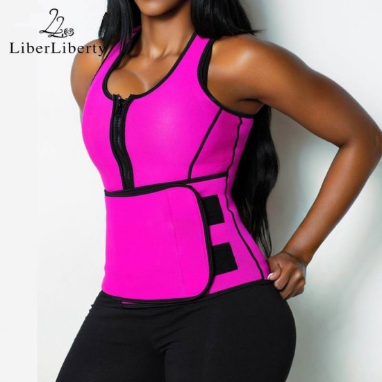 Γιλέκο και Ζώνη Εφίδρωσης 2 σε 1 για Τοπικό Αδυνάτισμα