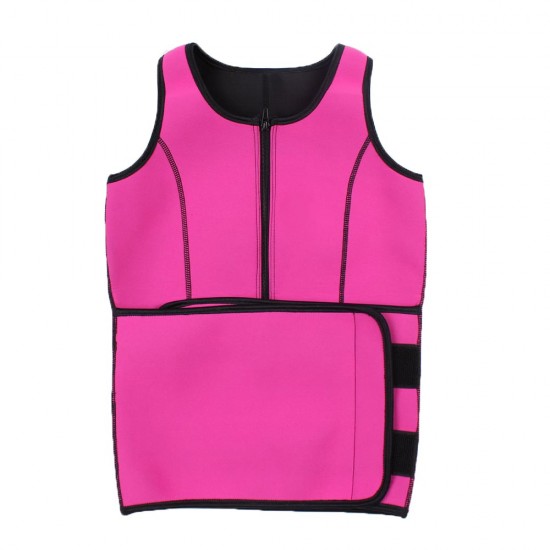 Γιλέκο και Ζώνη Εφίδρωσης 2 σε 1 για Τοπικό Αδυνάτισμα