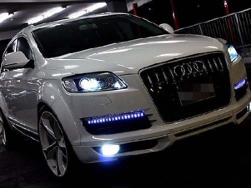 Στρογγυλά Προβολάκια LED DRL - Φώτα Ημέρας Αυτοκινήτου Σετ 2 τμχ