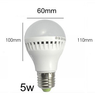 Αυτόματη Λυχνία Οικονομίας LED 5W με Φωτοκύτταρο και Αισθητήρα Ήχου