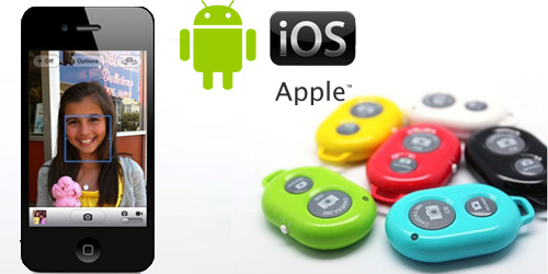 Bluetooth Wireless Remote Shutter για Apple iOS & Android συσκευές