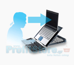 Βάση Εργασίας και Σύστημα Ψύξης Φορητού Υπολογιστή ErgoStand