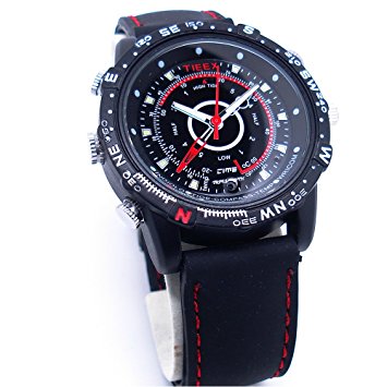  Κρυφή Κάμερα Κατασκοπευτικό Ρολόι - Spy Camera HD-DVR Watch 8GB