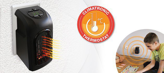 Μίνι Σόμπα Πρίζας 350Watt Handy Heater
