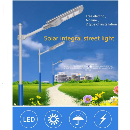 Ηλιακός Προβολέας Δρόμου 20W Solar Street Light
