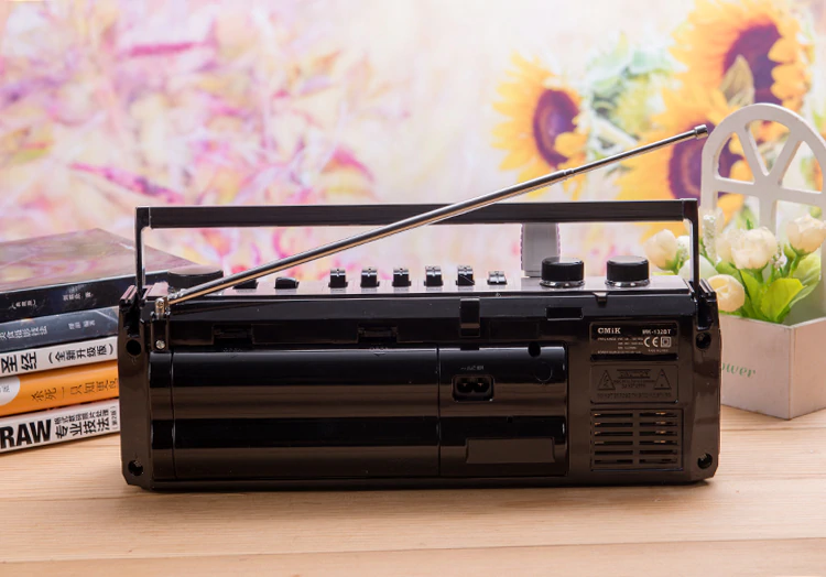 Φορητό Ραδιοκασετόφωνο - Μαγνητόφωνο USB/SD Mp3 Player, Ρεύματος - Μπαταρίας CmiK MK-132BT Cassette Player