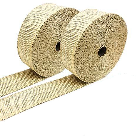 Θερμομονωτική Ταινία Λαιμού Εξάτμισης 10μ Χρυσή - Exhaust Insulating Wrap Tape - Μηχανή, Αυτοκίνητο, Φορτηγό