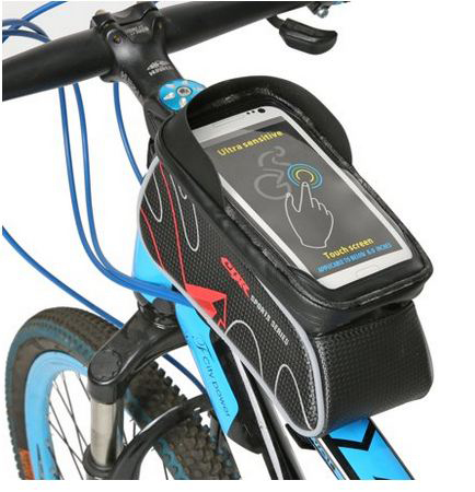 Αδιάβροχη Θήκη - Μίνι Μπαγκαζιέρα Ποδηλάτου Για Όλα Τα Κινητά Μεγέθους Οθόνης Εως 6.0