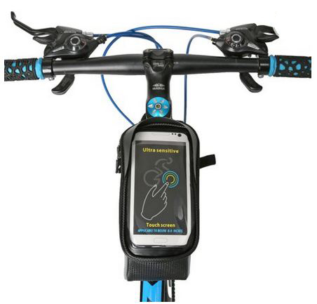 Αδιάβροχη Θήκη - Μίνι Μπαγκαζιέρα Ποδηλάτου Για Όλα Τα Κινητά Μεγέθους Οθόνης Εως 6.0