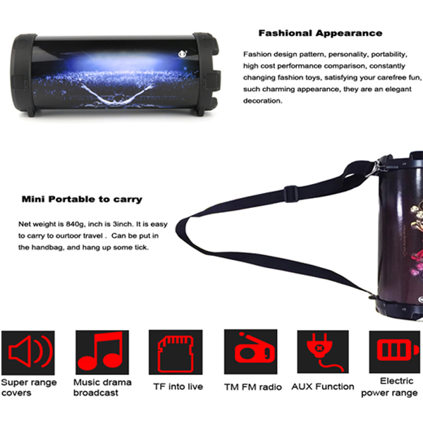 Ασύρματο Ηχείο Bluetooth F2748 Music Party