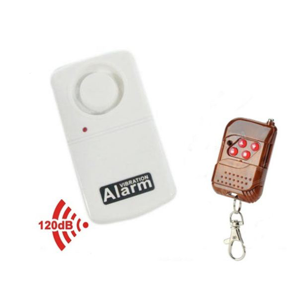 Τηλεχειριζόμενος Συναγερμός Δόνησης με Σειρήνα 120dB για το Σπίτι, το Αυτοκίνητο, την Μηχανή ή το ποδήλατο.