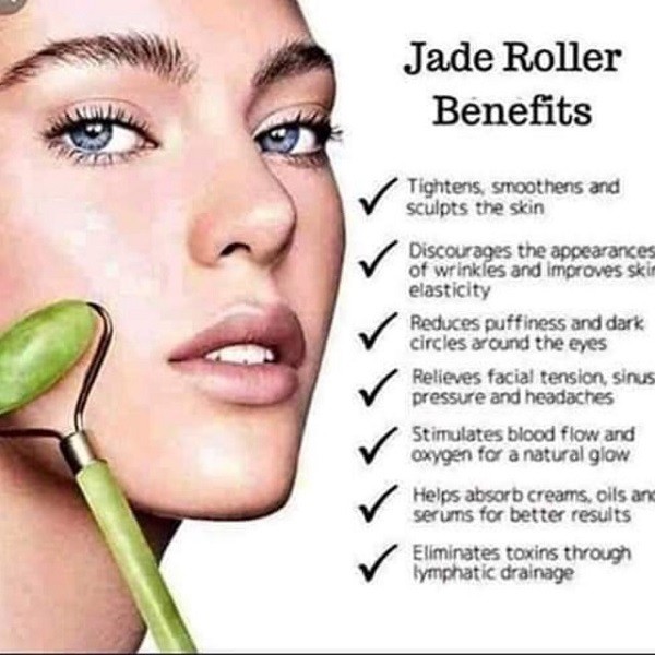 Jade Roller - Ρολό νεφρίτη για Μασάζ Προσώπου Jade Roller - Ρολό νεφρίτη για Μασάζ Προσώπου