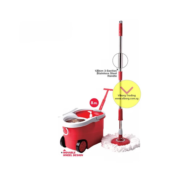  Σφουγγαρίστρα με Σύστημα Αποστράγγισης Liao Tornado Mop Τ130029