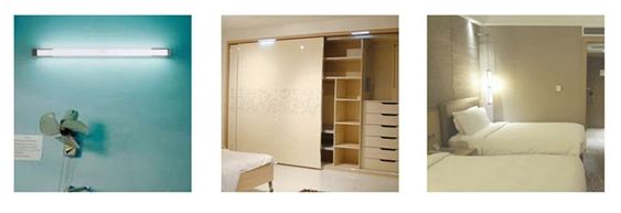 Φωτιστικό Led Ψυχρό Λευκό 28cm με Αισθητήρα Κίνησης και Αισθητήρα Φωτός για Ντουλάπια, Συρτάρια, Κρεβατοκάμαρα, Κουζίνα, Διάδρομο