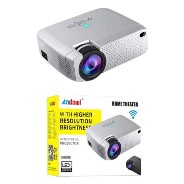 Mini Φορητός Προβολέας - Προτζέκτορας-Projector Andowl Q-A16 Mini Φορητός Προβολέας - Προτζέκτορας-Projector Andowl Q-A16
