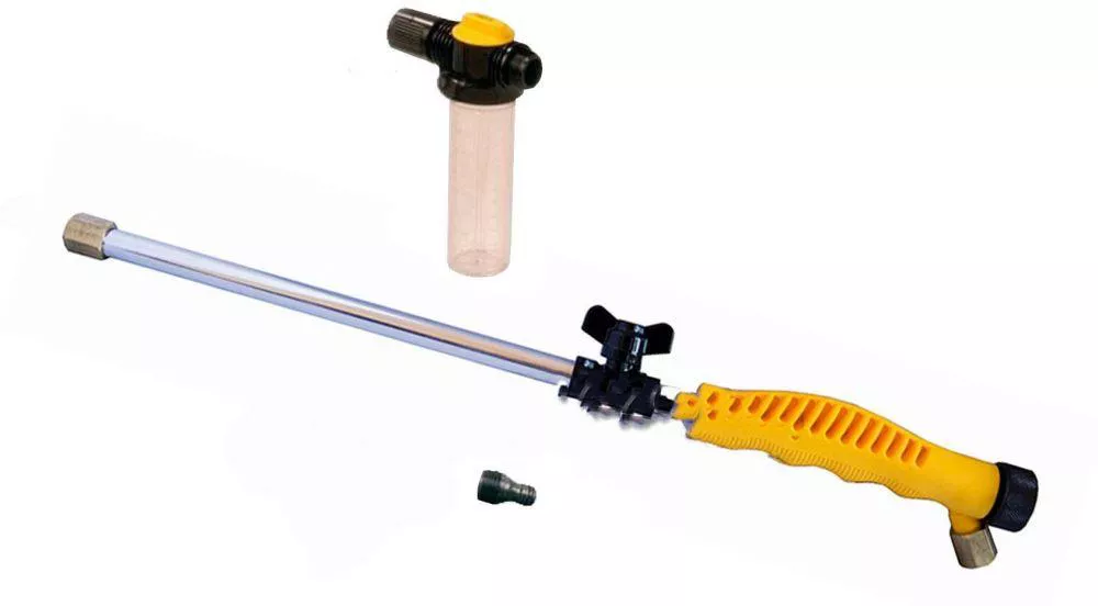 Water Zoom - εφαρμόζει σε οποιοδήποτε λάστιχο κήπου και το μετατρέπει σε πιεστικό