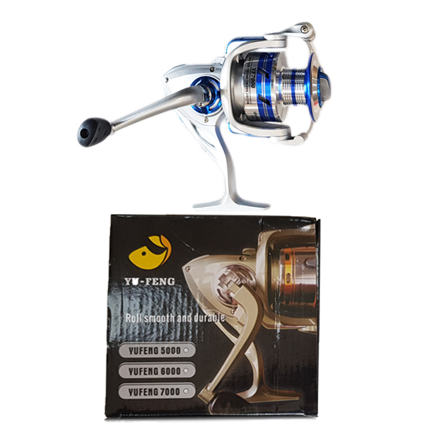 Μηχανισμός για Καλάμι Ψαρέματος με 8 Ρουλεμάν & Οδηγό Πετονιάς YUFENG-YF5000