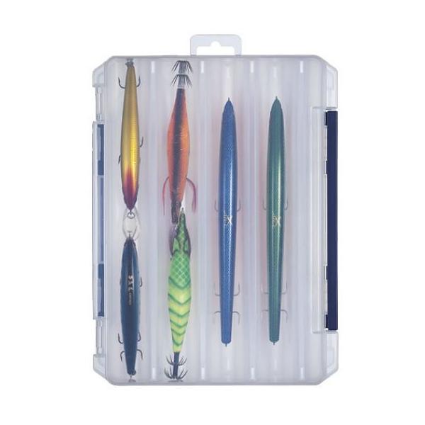 Διάφανη Κασετίνα Ψαρέματος Διπλής Όψεος 27cm με Κουμπώματα Ασφαλείας