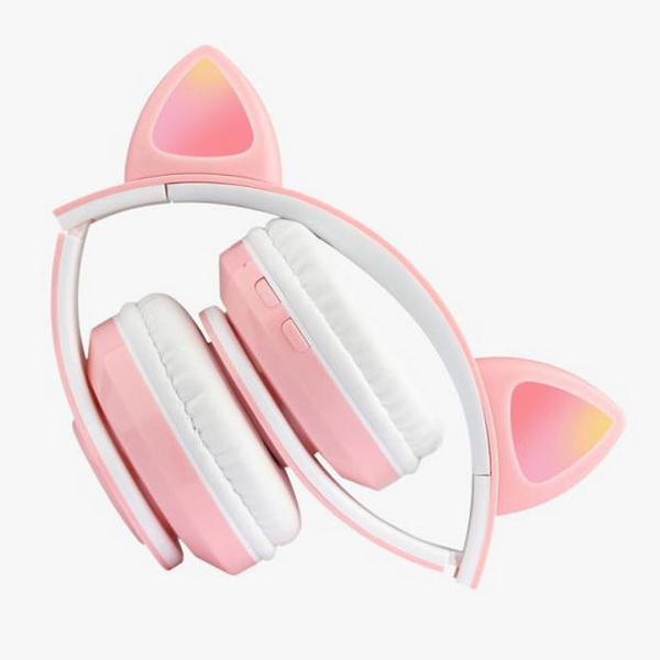 LED Bluetooth Ασύρματα Cat Ear P39M Ακουστικά Αυτιά Γάτας με Εναλλασσόμενο Φωτισμό - Wireless Cat Ear Headphones Ροζ LED Bluetooth Ασύρματα Cat Ear P39M Ακουστικά Αυτιά Γάτας με Εναλλασσόμενο Φωτισμό - Wireless Cat Ear Headphones Ροζ