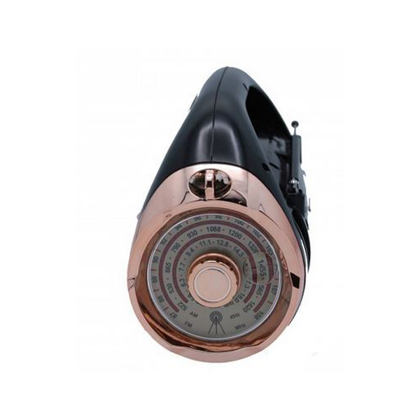 Φορητό Ηχείο Bluetooth CMiK MK-123 με Ισχυρότατο φακό, Ραδιόφωνο ,USB/TF Ασημί