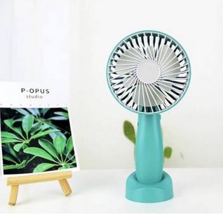 Μίνι Φορητός Επαναφορτιζόμενος Ανεμιστήρας με Bάση Κινητού Τηλεφώνου KD-129