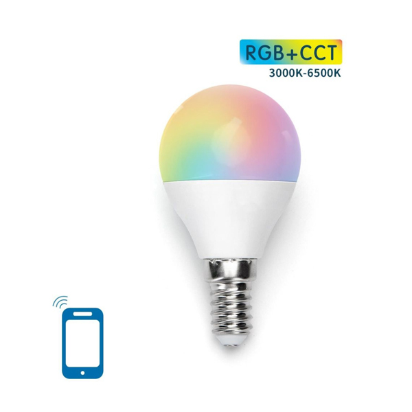 Aigostar Smart WiFi Λάμπα Led E14 G45 410 Lumens