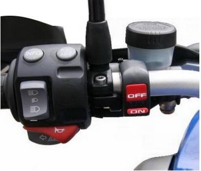 Διακόπτης Τιμονιού Μοτοσικλέτας ON OFF 12V