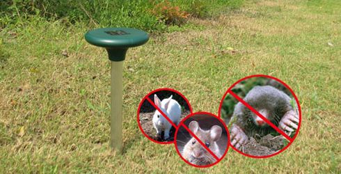 Ηλιακός Απωθητής - Απωθητικό Τρωκτικών & Φιδιών με Υπερήχους - Πάσσαλος Εξωτερικού Χώρου Φιδια