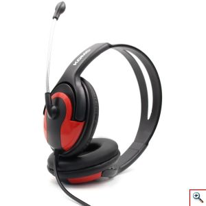 KOMC® Ενσύρματα Αναδιπλούμενα Gaming Ακουστικά Κεφαλής On Ear με Μικρόφωνο & Σύνδεση 3.5mm S66 σε Διάφορα Χρώματα