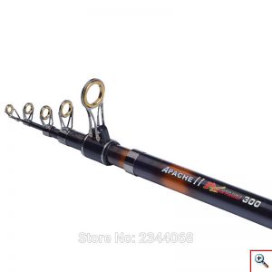 Πτυσσόμενο Τηλεσκοπικό Καλάμι Apache II Ψαρέματος 3,0m Cast Spinning Jigging