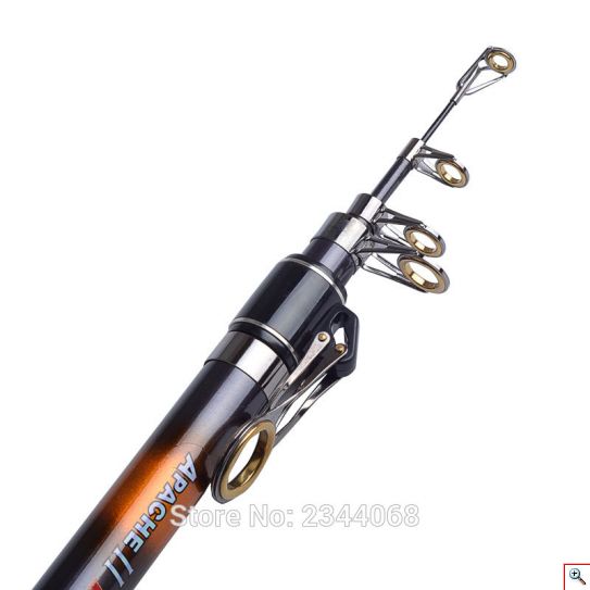Πτυσσόμενο Τηλεσκοπικό Καλάμι Apache II Ψαρέματος 3,0m Cast Spinning Jigging