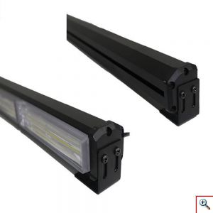 LED Μπάρα Προβολέας Εργασίας Οροφής Έκτακτης Ανάγκης IP67 Πορτοκαλί Φάρος 3000 lumens 12/24v με 16 Λειτουργίες & Χειριστήριο