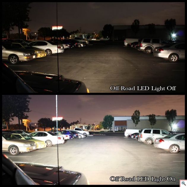 Προβολέας Μπάρα LED 72W 12-30V με 24 SUPER LED SMD IP67