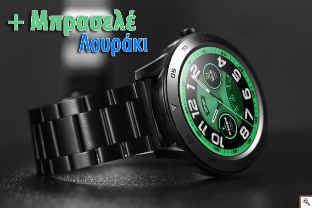 Αθλητικό Smartwatch Ρολόι με Δυνατότητα Απάντησης Κλήσεων, Καρδιογράφημα Βηματομετρητή, Πιεσόμετρο, Οξύμετρο, Ποιότητα Ύπνου - Bluetooth Activity Fitness Tracker