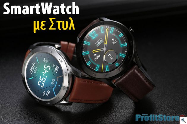 Αθλητικό Smartwatch Ρολόι με Δυνατότητα Απάντησης Κλήσεων, Καρδιογράφημα Βηματομετρητή, Πιεσόμετρο, Οξύμετρο, Ποιότητα Ύπνου - Bluetooth Activity Fitness Tracker