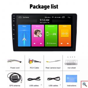 Multimedia Android 10.0 HD Οθόνη Αφής 6,9