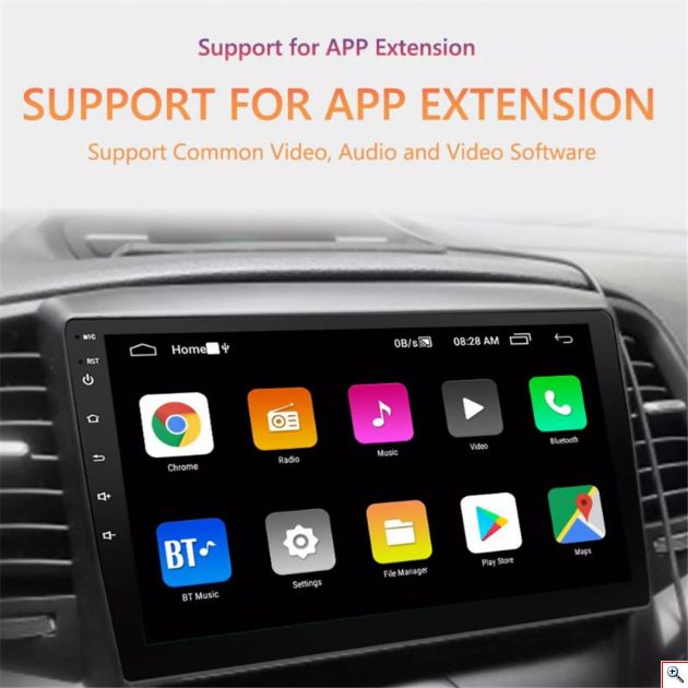 Multimedia Android 10.0 HD Οθόνη Αφής 6,9