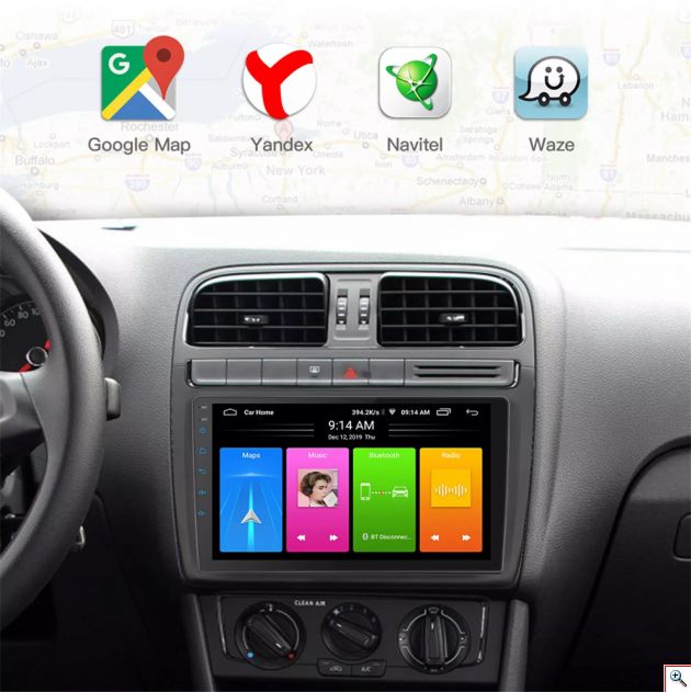 Multimedia Android 10.0 HD Οθόνη Αφής 6,9