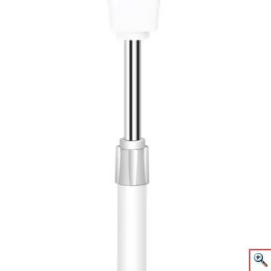 Hoomei® Επιδαπέδιος Περιστρεφόμενος Ανεμιστήρας με Χρονοδιακόπτη 60W 40cm Πτυσσόμενος Ορθοστάτης με 3 Ταχύτητες