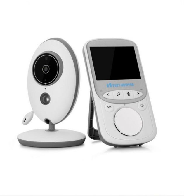 Ασύρματο Baby Monitor με Κάμερα, Μεγάλη Οθόνη 2.4″ LCD Θερμοκρασία Δωματίου, Μικρόφωνο & Ηχείο Ενδοεπικοινωνίας Μωρού, Night Vision Νυχτερινή Λήψη & Νανουρίσματα Κάμερα μωρού