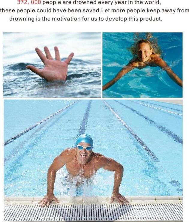 Σωστικό Φουσκωτό Βραχιόλι Σωσίβιο Έκτακτης Ανάγκης για Κολύμβηση & Θαλάσσια Σπορ - Life Saving Wrist Band