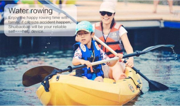 Σωστικό Φουσκωτό Βραχιόλι Σωσίβιο Έκτακτης Ανάγκης για Κολύμβηση & Θαλάσσια Σπορ - Life Saving Wrist Band