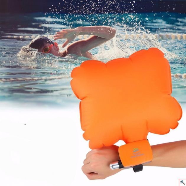 Σωστικό Φουσκωτό Βραχιόλι Σωσίβιο Έκτακτης Ανάγκης για Κολύμβηση & Θαλάσσια Σπορ - Life Saving Wrist Band