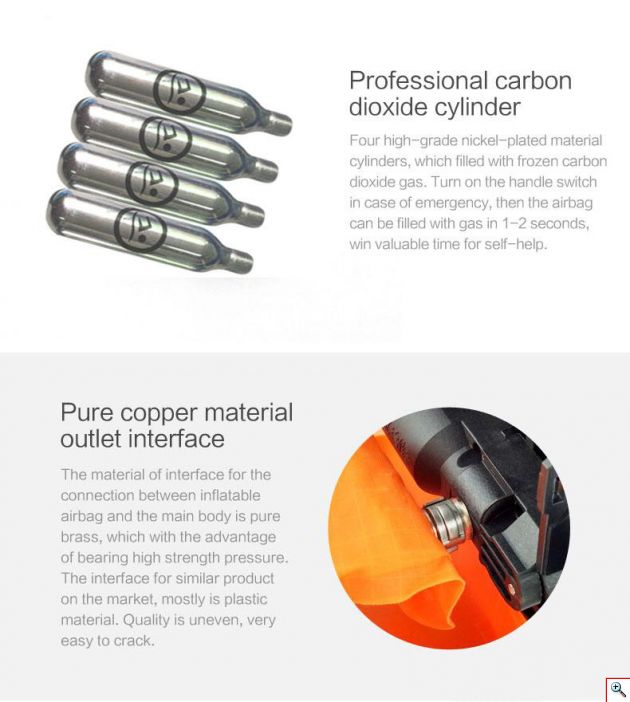 Σωστικό Φουσκωτό Βραχιόλι Σωσίβιο Έκτακτης Ανάγκης για Κολύμβηση & Θαλάσσια Σπορ - Life Saving Wrist Band