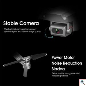 Ronshin® Αναδιπλούμενο Τετρακόπτερο Drone 4K HD 2.4GHz WiFi με Ευρυγώνιο Φακό - Τηλεχειριστήριο - Συνδεσιμότητα με Κινητά & Τσάντα Μεταφοράς