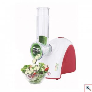 Hoomei® Ηλεκτρικός Πολυκόφτης - Πολτοποιητής 5 σε 1 Φρούτων & Λαχανικών 150W Κόκκινος HM-6130