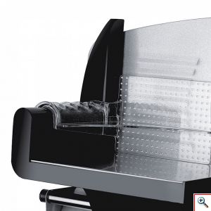 Hoomei® Επαγγελματική Μηχανή Κοπής Αλλαντικών - Τυριών & Ψωμιού 120W με Ρυθμιζόμενο Πάχος Κοπής 1-20mm HM-5135