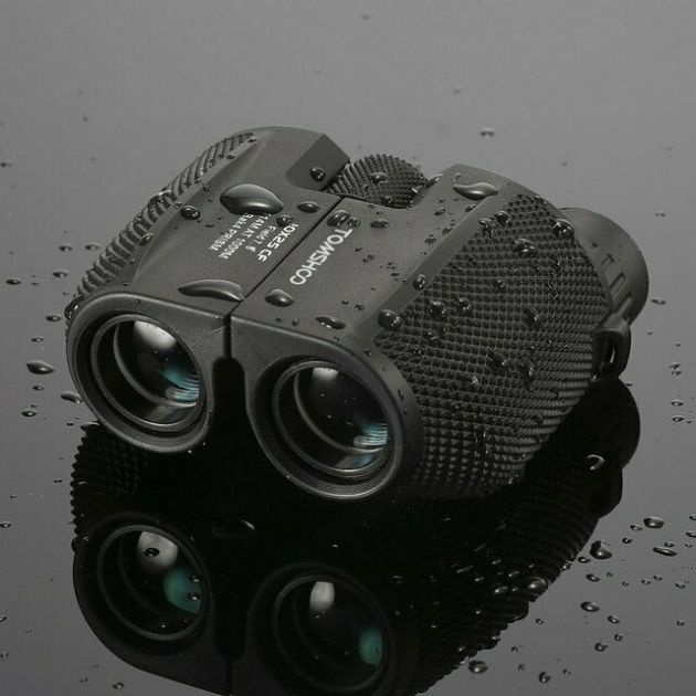 Compact Αδιάβροχα Κιάλια Near Focus BAK4 Wide Angle 10x25 Υψηλής Φωτεινότητας με Ρύθμιση Μυωπίας