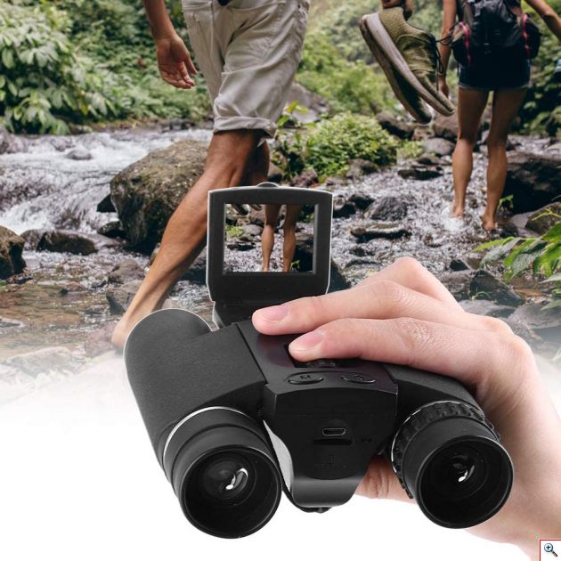 Κιάλια 10x25 Καταγραφικό με Ψηφιακή Κάμερα HD & LCD Οθόνη 1,5